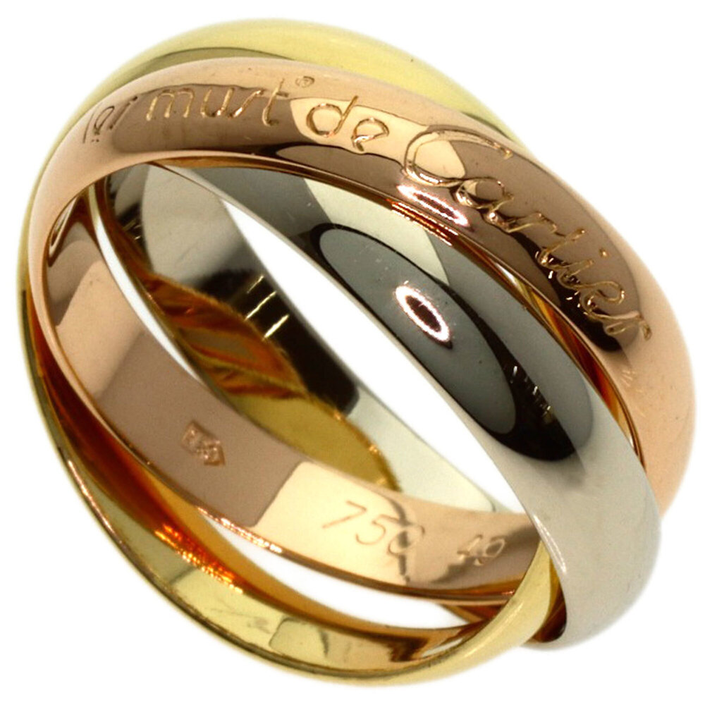 CARTIER 18k Gold Trinity Ring #49